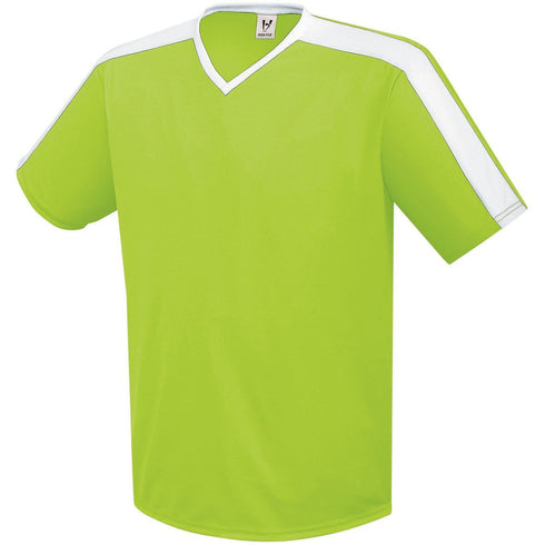 Russell Athletic Genesis Soccer Jersey (322730), Color 'LimeWhite'